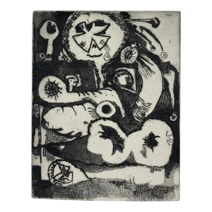 Ron Yrabedra Modern Etching