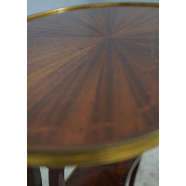 19th Century Antique 19th Century French Kidney Tiered Occasional Table For Sale - Image 5 of 13