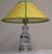 Vintage Belgian Table Lamp with White Porcelain Base, 1970s For Sale - Image 6 of 10