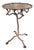 Brutalist-Style Branch-Like Legs Metal Accent Table Brutalist-Style Branch Accent Table in the Style of Diego Giacometti For Sale