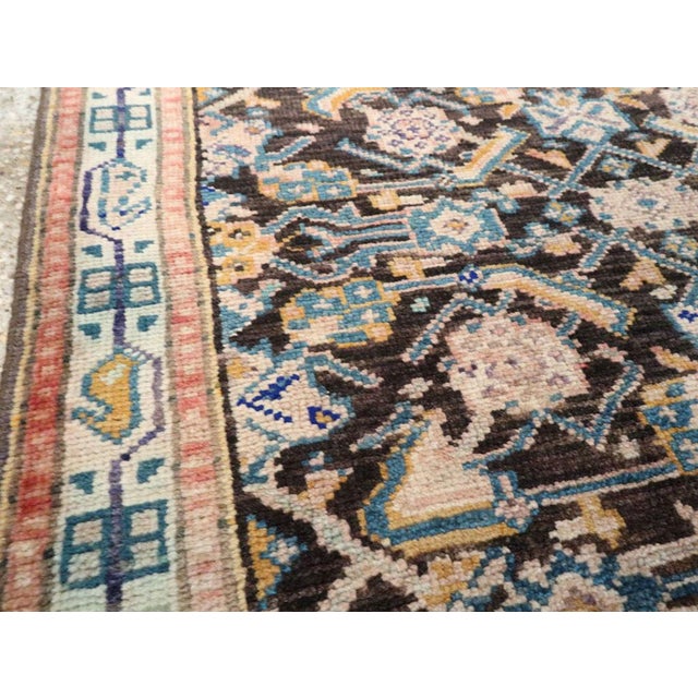 Early 20th Century Galerie Shabab Collection Early 20th Century Persian Tabriz Rug For Sale - Image 5 of 9