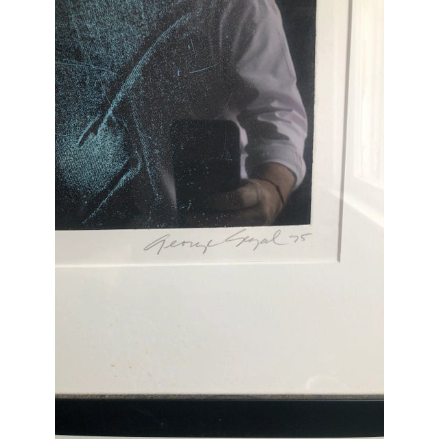 Contemporary Contemporary George Segal Girl in Purple Shirt Etching 1975 For Sale - Image 3 of 5