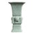 Chinese Ceramic Vase,Guan Ware Crackle Glaze Celadon Porcelain Square Huagu Vase For Sale