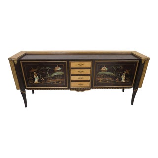 Vintage Asian Style Buffet or Sideboard For Sale