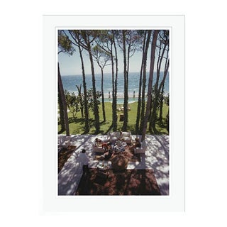 Bergese House 1967 by Slim Aarons White Framed C Print For Sale