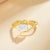 Kai Fine Jewelry Kai Snake Protection 2ct Emerald-Cut Lab-Grown Diamond East-West Ring in 14k Gold (All Sizes Available) For Sale - Image 4 of 9