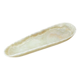 Premium Onyx Bowl with Raw Edge For Sale