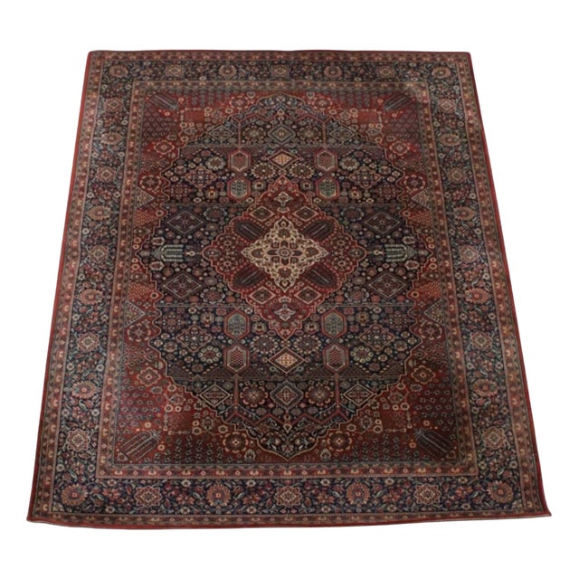 Oriental Style Rug in Wool For Sale
