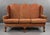 Queen Anne Style Walnut Three-Seat Sofa A generously proportioned Queen Anne style three-seat sofa, dating from the early...