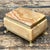 Hollywood Regency Vintage Onyx and Brass Footed Box For Sale - Image 3 of 12