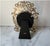 Ornate Vintage Victorian-Style Brass Oval Picture Frame With an Intricate Scrollwork Design and a Standing Easel Base. For Sale In Greensboro - Image 6 of 8