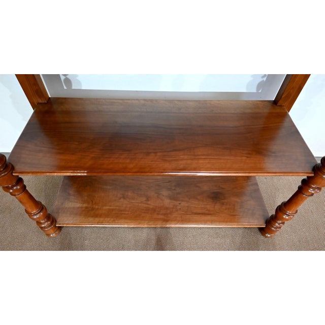 Antique Walnut Service Table For Sale - Image 15 of 18