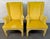 Pair of Vintage Hollywood Regency Style Wingback Armchairs by Beachley For Sale - Image 4 of 15