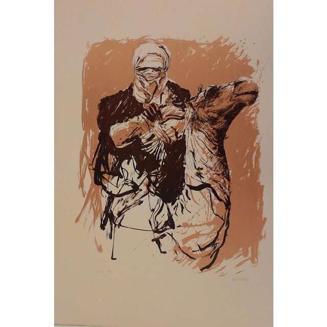 Sergio Barletta, Touareg, Etching, 1976 For Sale