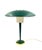 Metal French Modern Petrol Green Table Lamp, 1960s For Sale - Image 7 of 18