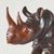 Rhino Sculpture in Carved Wood, 1950s For Sale - Image 4 of 8