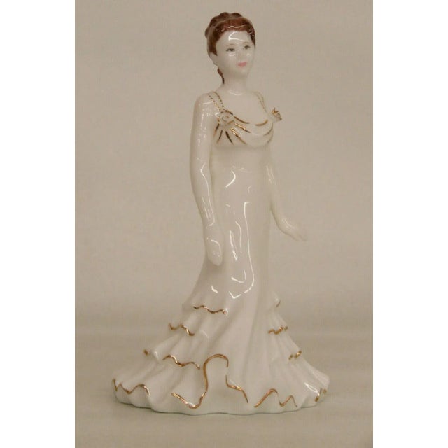 Coalport Crystal Collectors English Bone China Porcelain Figurine For Sale - Image 10 of 11