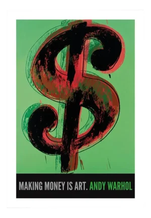 Andy Warhol, $1 Poster, Giclée Print