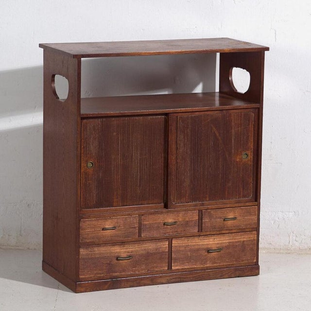 Small Antique Japanese Chest of Drawers For Sale - Image 13 of 13