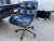 Vintage mid century modern knoll Charles pollock executive desk chair, some scuffs and marks on the back area , leather...