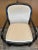 Ebonized Dining Chairs in Champagne Mohair - Set of 4 For Sale - Image 4 of 13