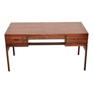 Vintage Danish Desk attributed to Arne Wahl Iversen for Vinde Møbelfabrik, 1960 For Sale