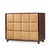 Brown Gilbert Rohde for Herman Miller Model 4140 Mid Century Upholstered Chest Dresser - Pair For Sale - Image 8 of 11