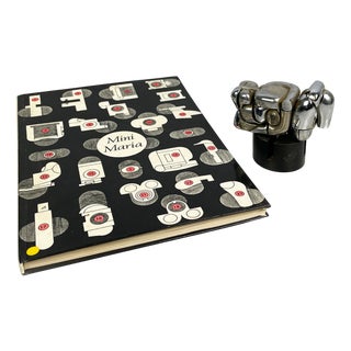 Spanish Nickel-Plated Metal Mini Maria Sculpture by Miguel Berrocal, 1968-69 For Sale