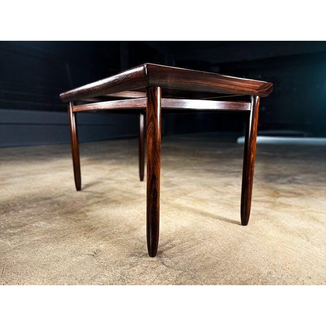 Wood Rectangular Table in Rosewood, Jorge Jabour, 1960s For Sale - Image 7 of 12