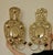 Large Mid-Century Swedish Baroque Style Brass Sconces, Set of 2 For Sale - Image 10 of 18