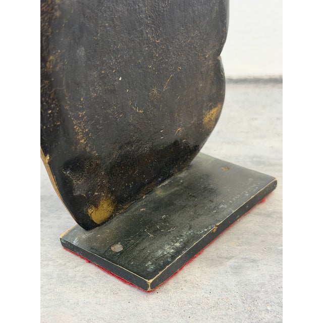 Brazilian Modern Bronze Sculpture of Female Torso, 1980s For Sale - Image 12 of 12