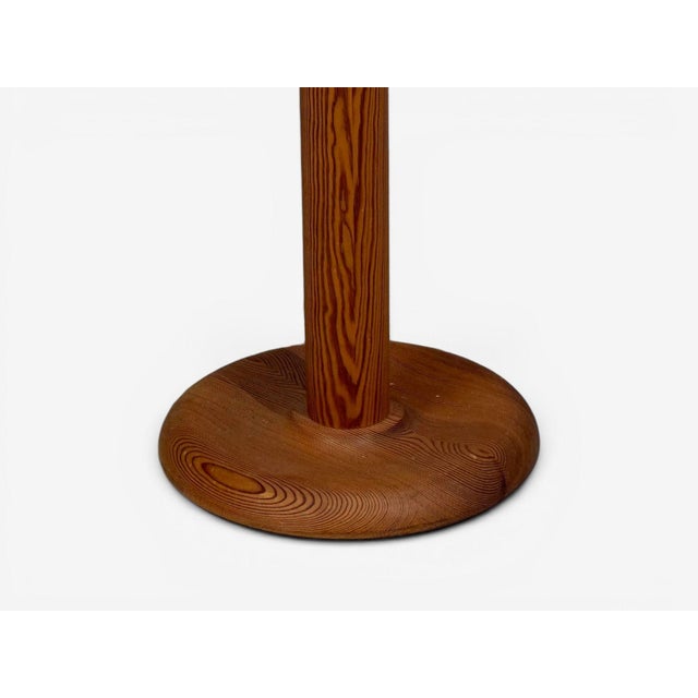 Wood Uno & Östen Kristiansson, Floor Lamp, Pine, Plastic, Sweden, 1970s For Sale - Image 7 of 10