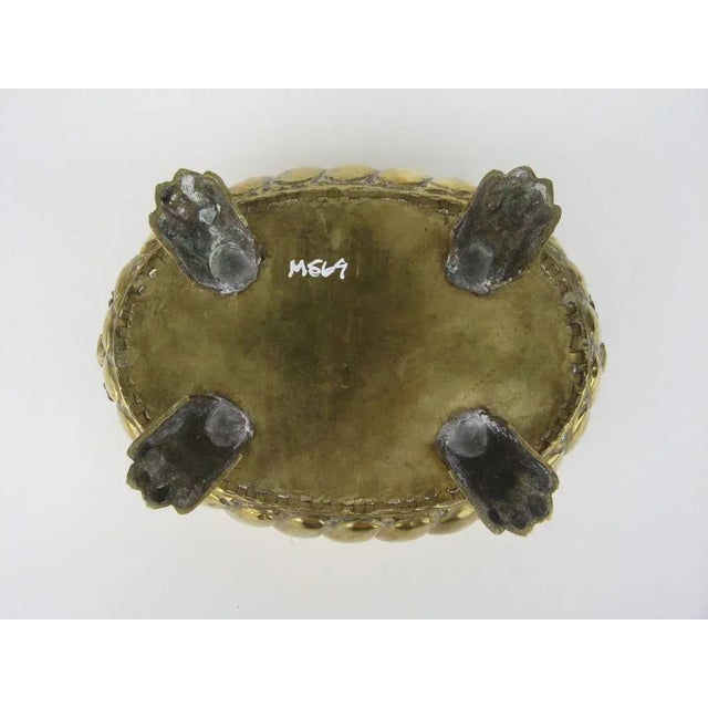 Metal Dutch Brass Wine Cooler For Sale - Image 7 of 8