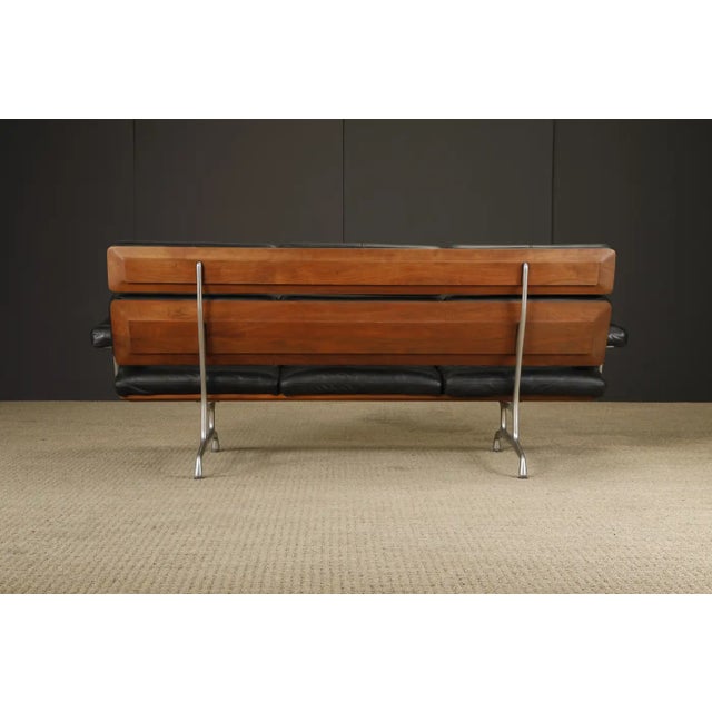 2000 - 2009 Eames Three-Seat Sofa by Ray and Charles Eames for Herman Miller, Signed For Sale - Image 5 of 18