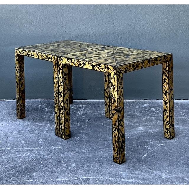 Vintage Regency Faux Finished Side Tables - A Pair For Sale In West Palm - Image 6 of 10