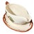 Franciscan China 1940s Franciscan Apple Rose Gravy Bowl W/ Saucer For Sale - Image 4 of 6