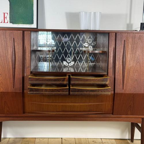 Mid-Century Scandinavian Teak Sideboard, 1960s For Sale - Image 9 of 12