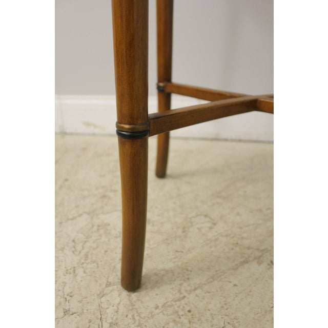 Neoclassical Paint Decorated Flip Top Box on Stand For Sale - Image 10 of 13