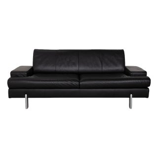 AK 644 Three-Seater Leather Sofa by Rolf Benz For Sale