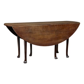 18th Century Chippendale Gateleg Dining Table, 1760 For Sale