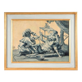 Decorative Panels of an Ancient Drugstore - Oils on Canvas by A. Peyrotte First Half to 18th Century For Sale