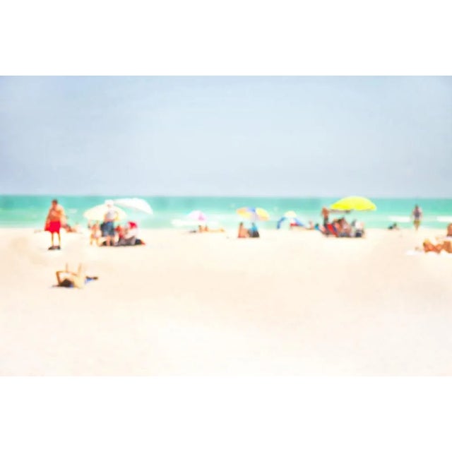 Contemporary Cheryl Maeder "La Mer Ii" Archival Photographic Watercolor Print For Sale