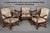 Antique Baroque Armchairs in Walnut, 1800, Set of 3 For Sale - Image 4 of 18