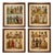 Racinet, Afrique: North African Costumes & Figures, 1888, Lithographs, Set of 4 For Sale
