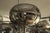 Donghia Donghia Renaldo 18-Arm Chandelier Grey Glass Globes Polished Chrome Finish For Sale - Image 4 of 11