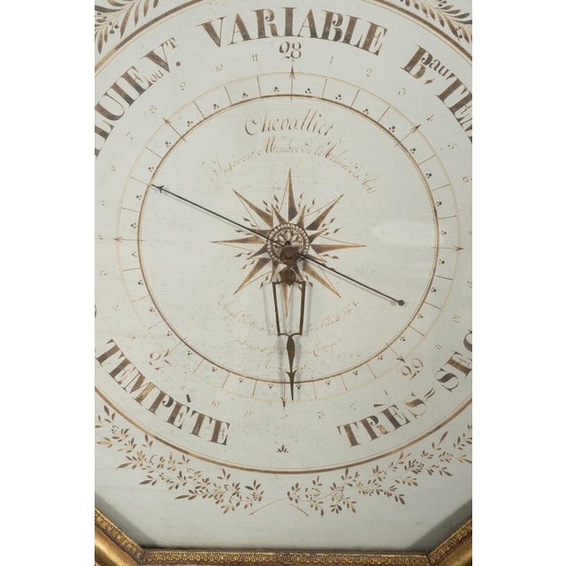Charles X Giltwood Barometer For Sale - Image 9 of 11