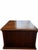 Vintage Spanish Revival Cane-Panel Storage End Table With Geometric Figured Top For Sale - Image 10 of 10