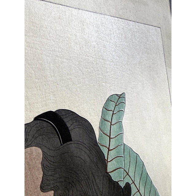 1930s Editioned Woodblock Print Jeune Fille de Saipan by Paul Jacoulet For Sale - Image 5 of 17