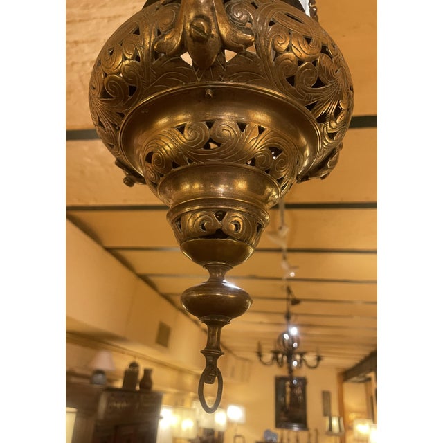 Antique German Hanging Lamp, 1500s For Sale - Image 15 of 18