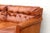 1970s Vintage 1970s Honey Tan Leather Sofa | Tufted Feather Cushion Sofa, American Mid-Century Lounge Seating For Sale - Image 5 of 18